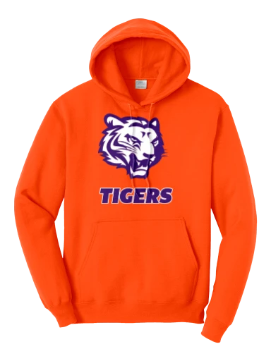 GVYF Tigers Core Fleece Pullover Hooded Sweatshirt preview, front