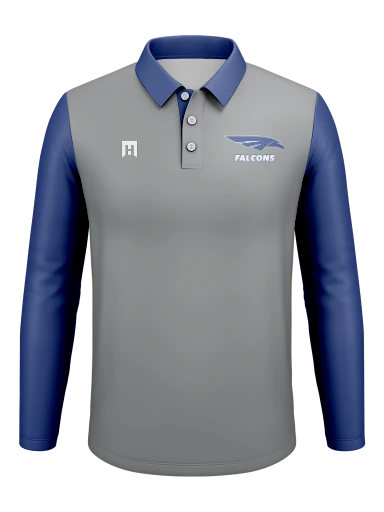 Men's Long Sleeve Polo preview, front