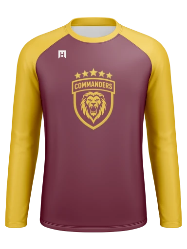 Personalized Men's Core LS Multisport Jersey preview, front