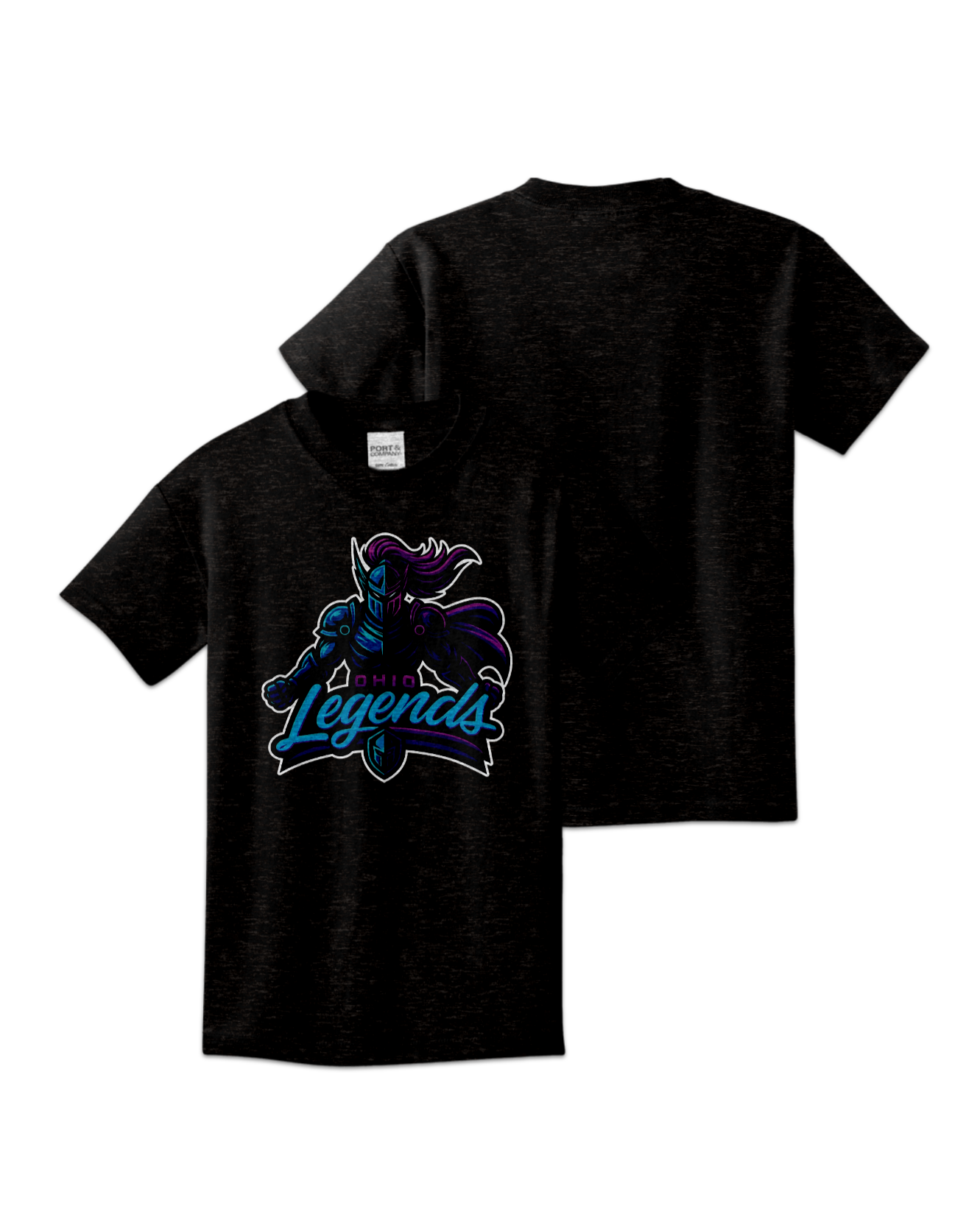 Rendered product preview, stack