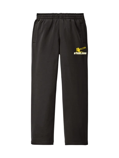 GVYF Steelers Youth Sport-Wick Fleece Pant preview, front