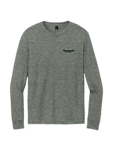 District Perfect Tri Long Sleeve Henley preview, front