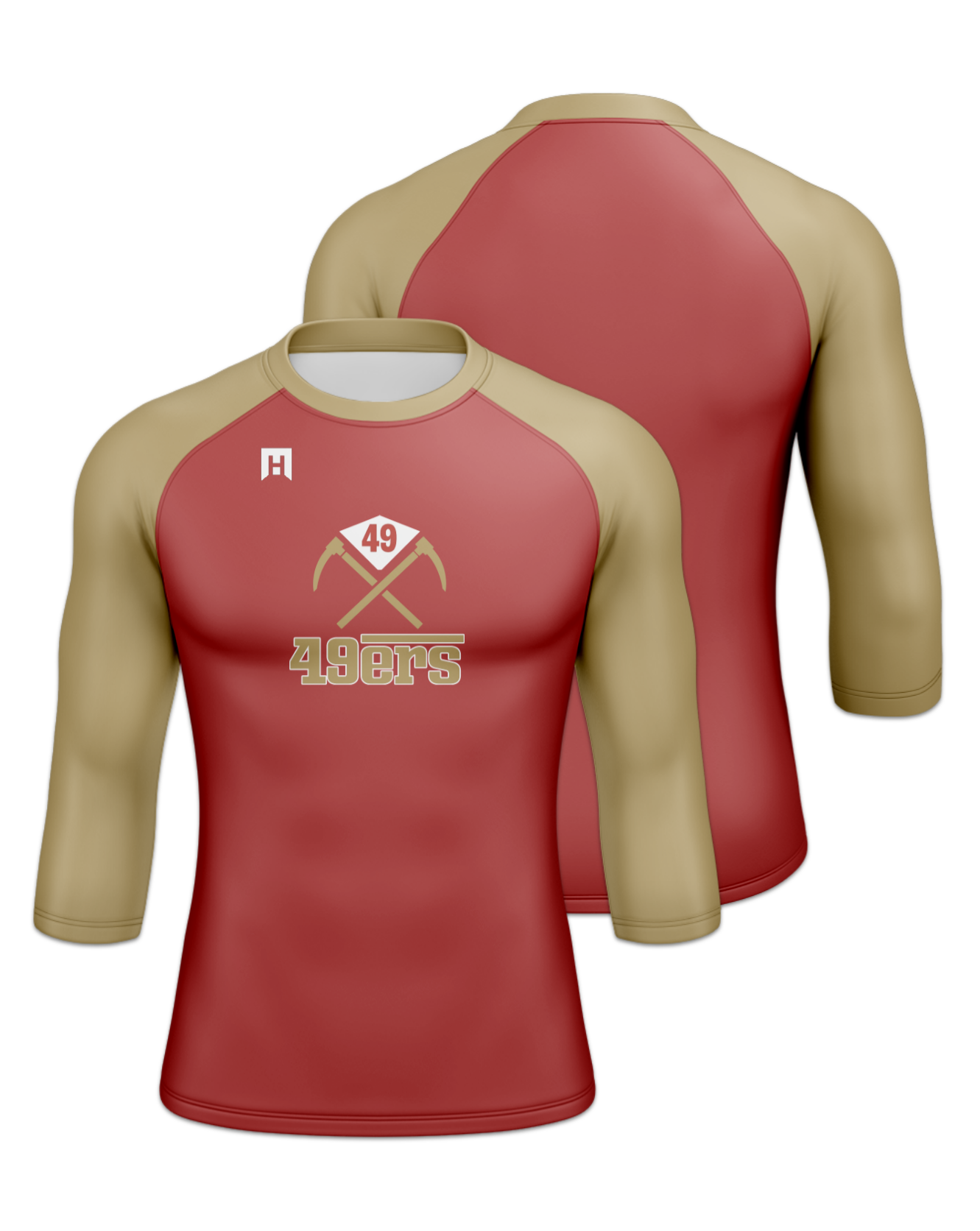 Rendered product preview, stack
