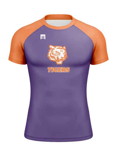 Men’s Compression Raglan Rash Guard preview, front