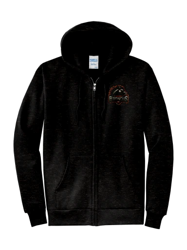 Port & Co Core Fleece Full-Zip Hooded Sweatshirt preview, front