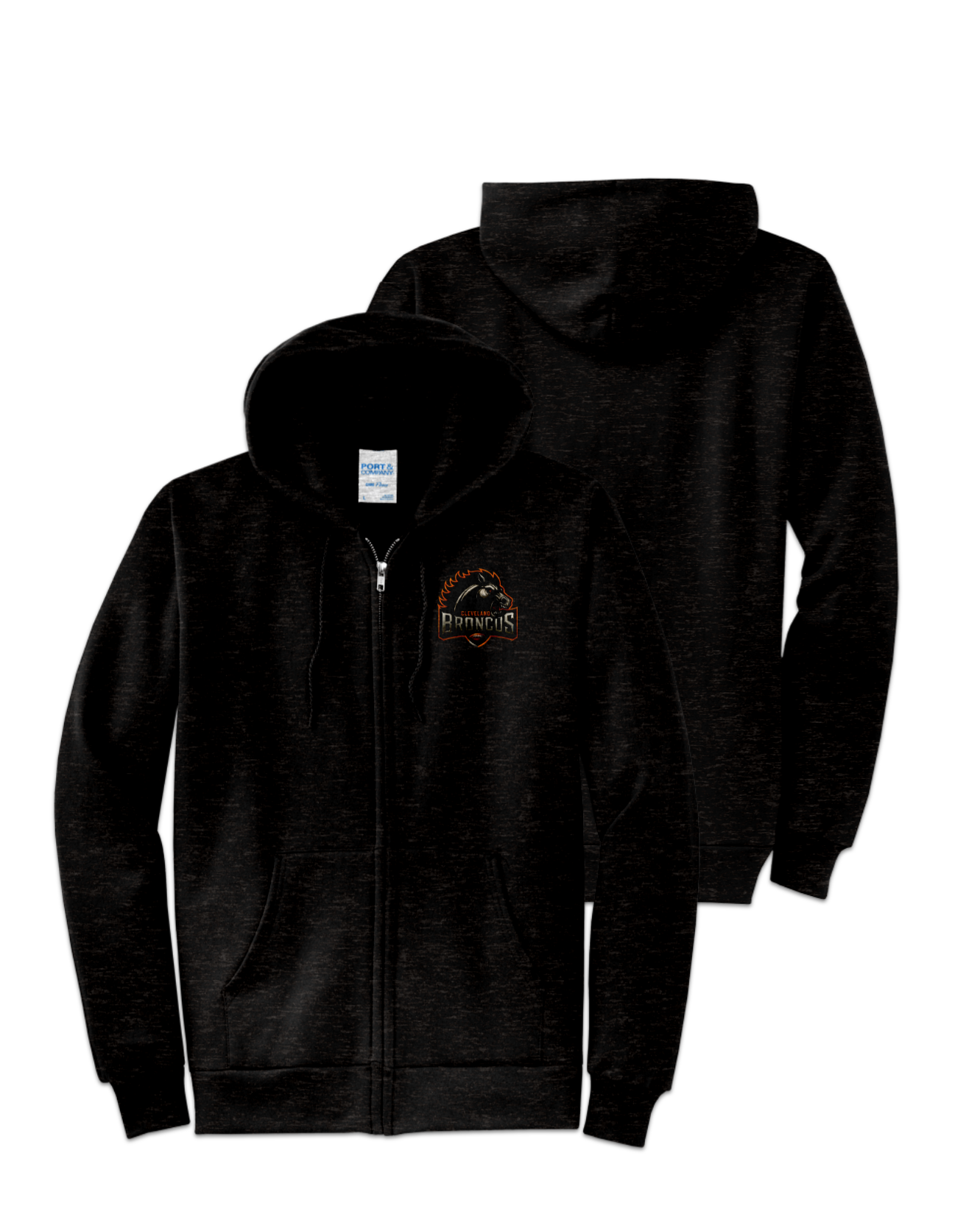 Rendered product preview, stack