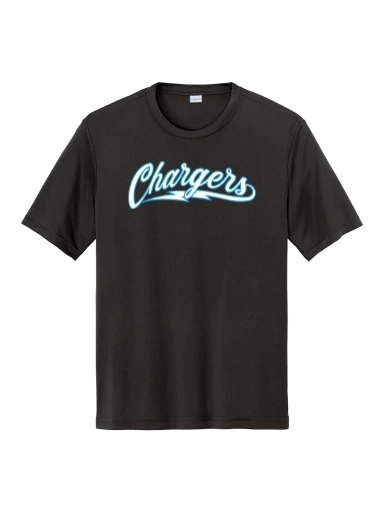 GVYF Chargers PosiCharge Competitor Tee preview, front