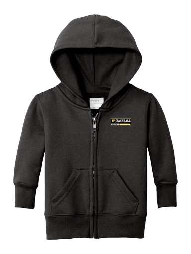 Port & Co Infant Core Fleece Full-Zip Hooded Sweatshirt preview, front