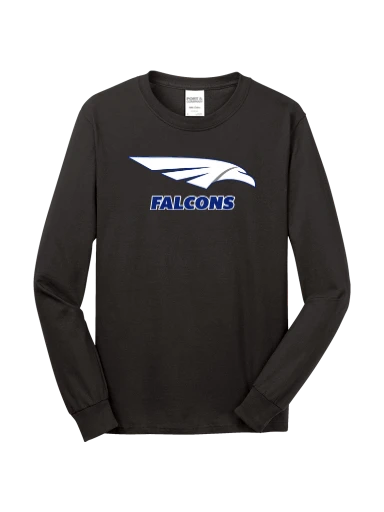 GVYF Falcons Long Sleeve Core Cotton Tee preview, front