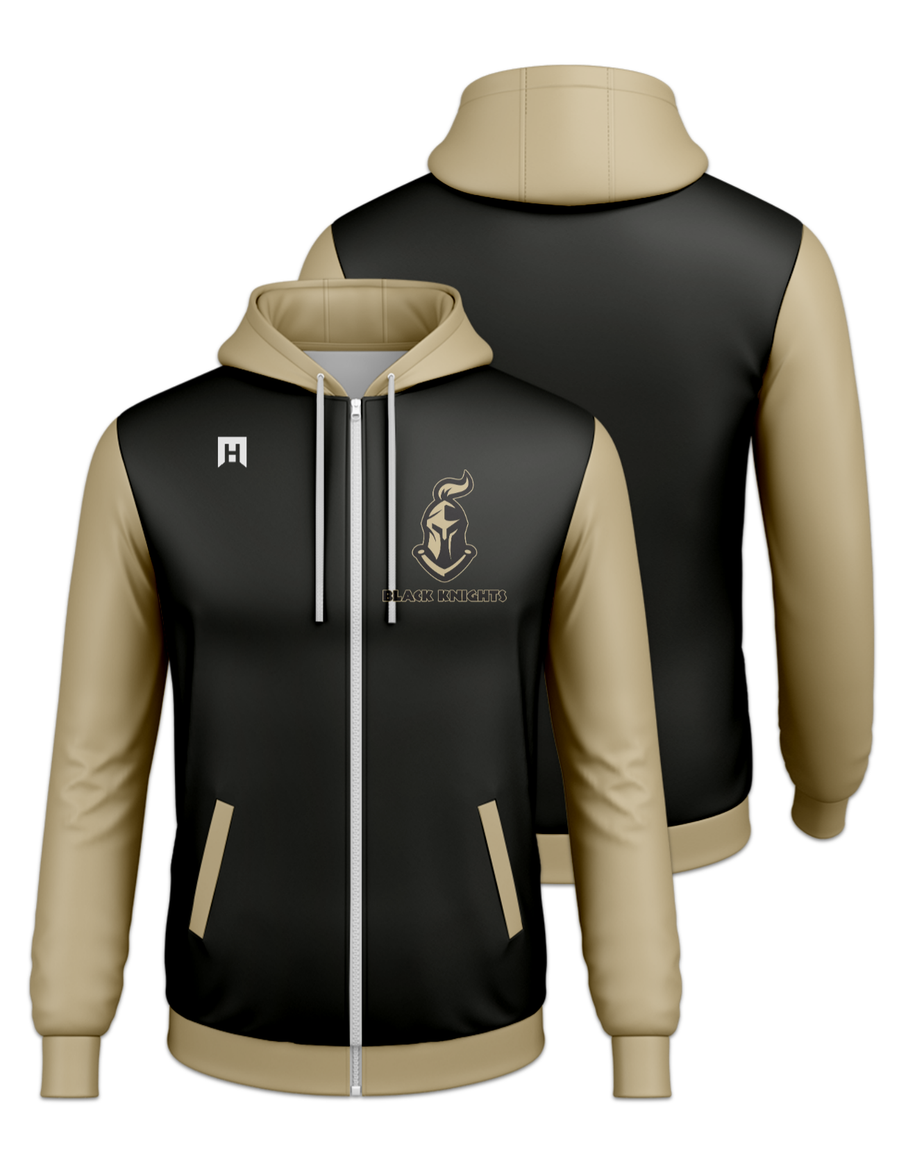 Rendered product preview, stack