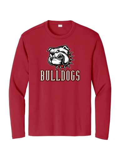 GVYF Bulldogs Long Sleeve PosiCharge Competitor Tee preview, front