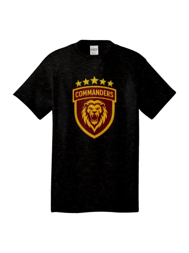 GVYF Commanders Core Cotton Tee preview, front