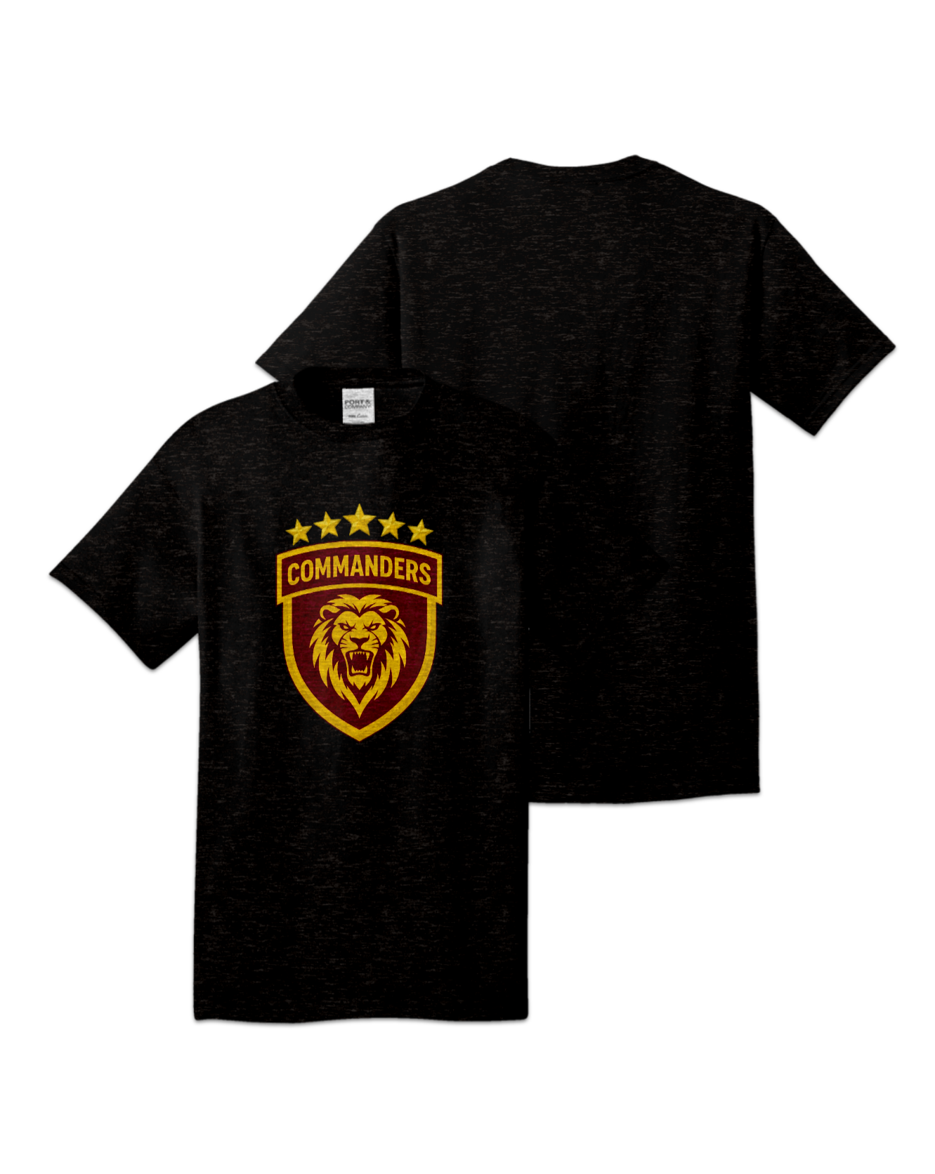 Rendered product preview, stack
