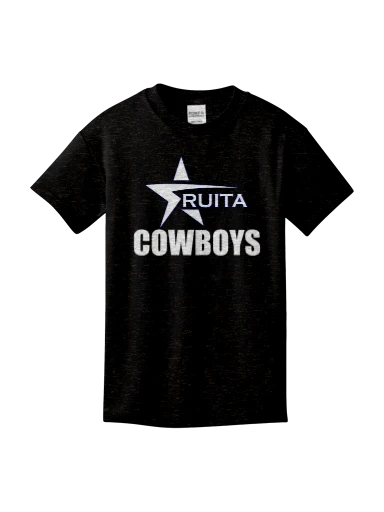 GVYF Cowboys Youth Core Cotton Tee preview, front
