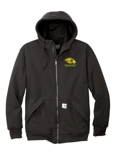 Carhartt Midweight Thermal-Lined Full-Zip Sweatshirt preview, front
