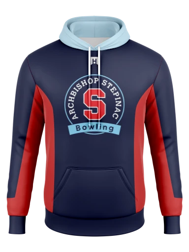 Polyester Fleece Sublimated Hoodie preview, front