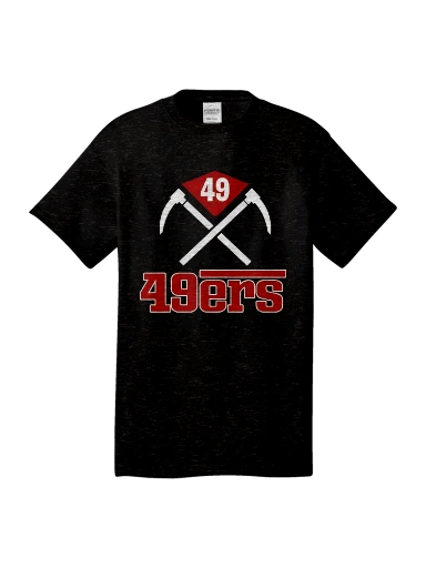 GVYF 49ers Core Cotton Tee preview, front