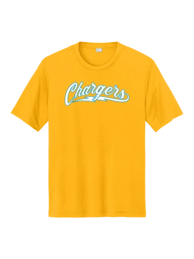 GVYF Chargers PosiCharge Competitor Tee preview, front