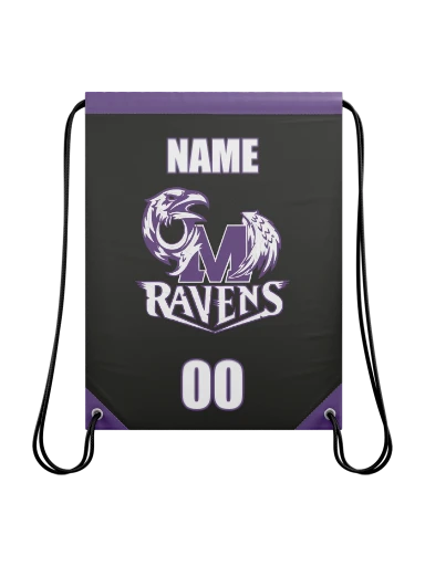 Personalized Drawstring Bag - 17.5"x23" preview, front