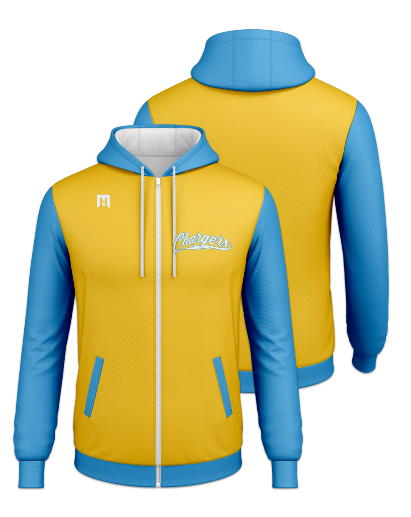 Rendered product preview, stack