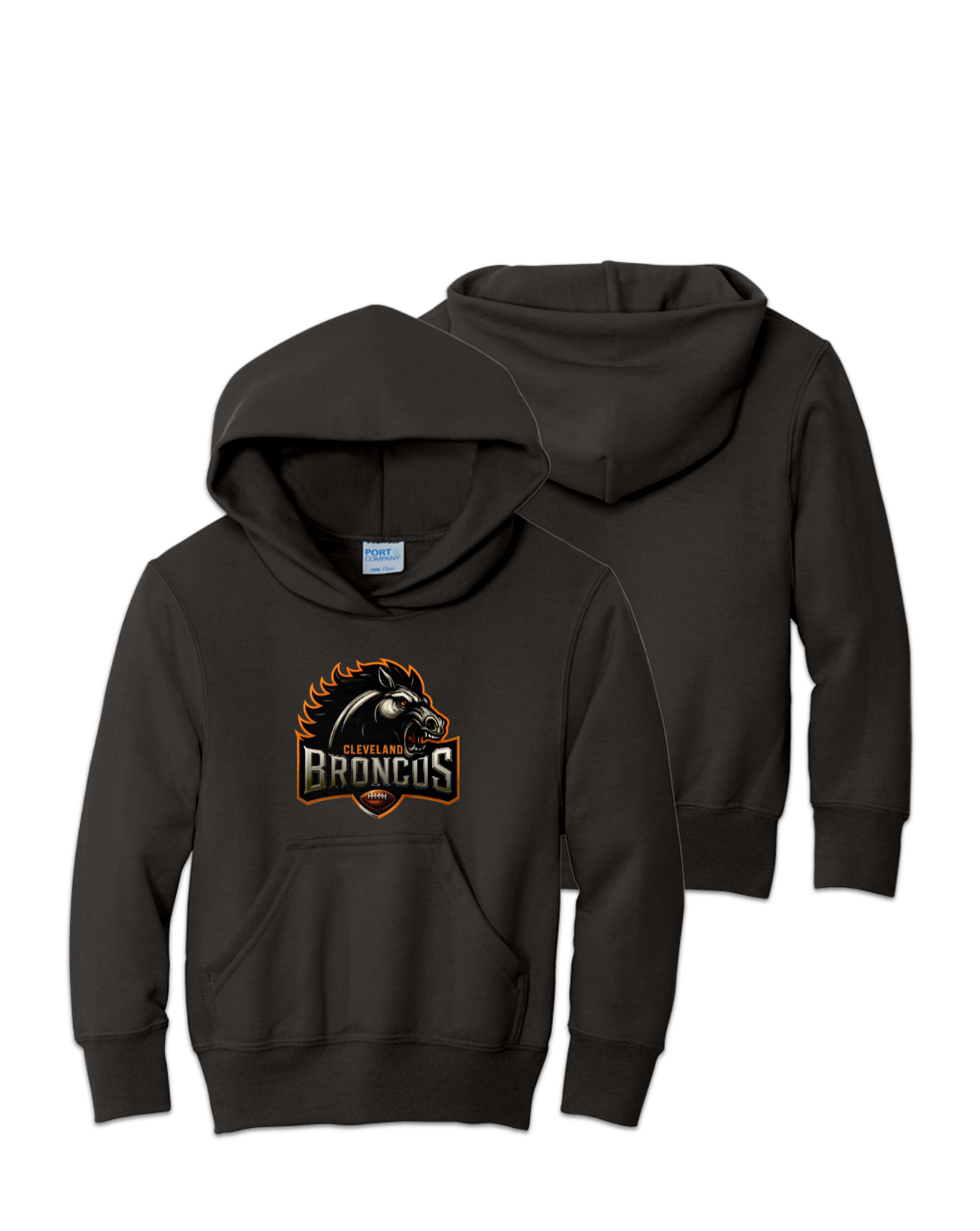 Rendered product preview, stack