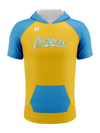 Personalized Men's Lightweight Core Short Sleeve Hoodie preview, front