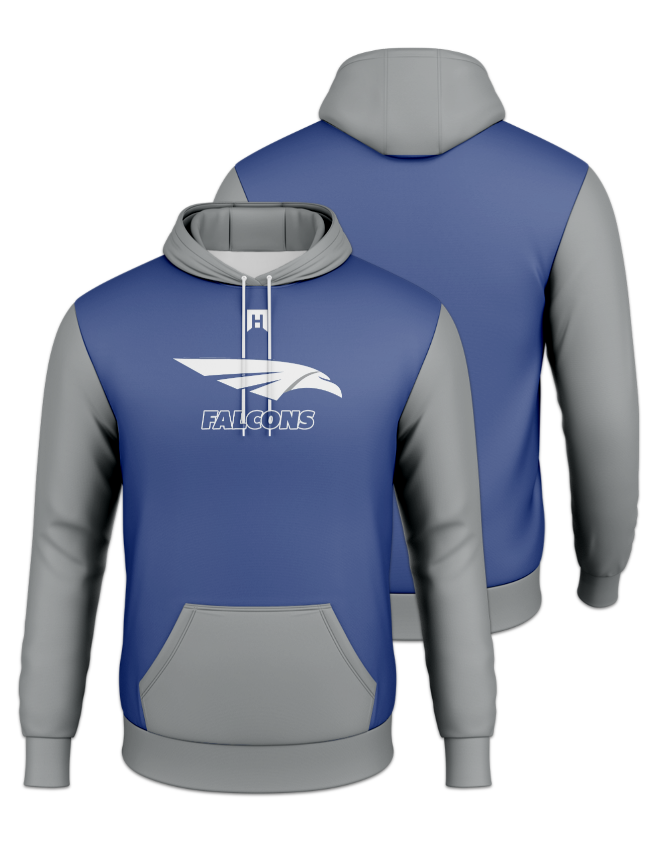 Rendered product preview, stack
