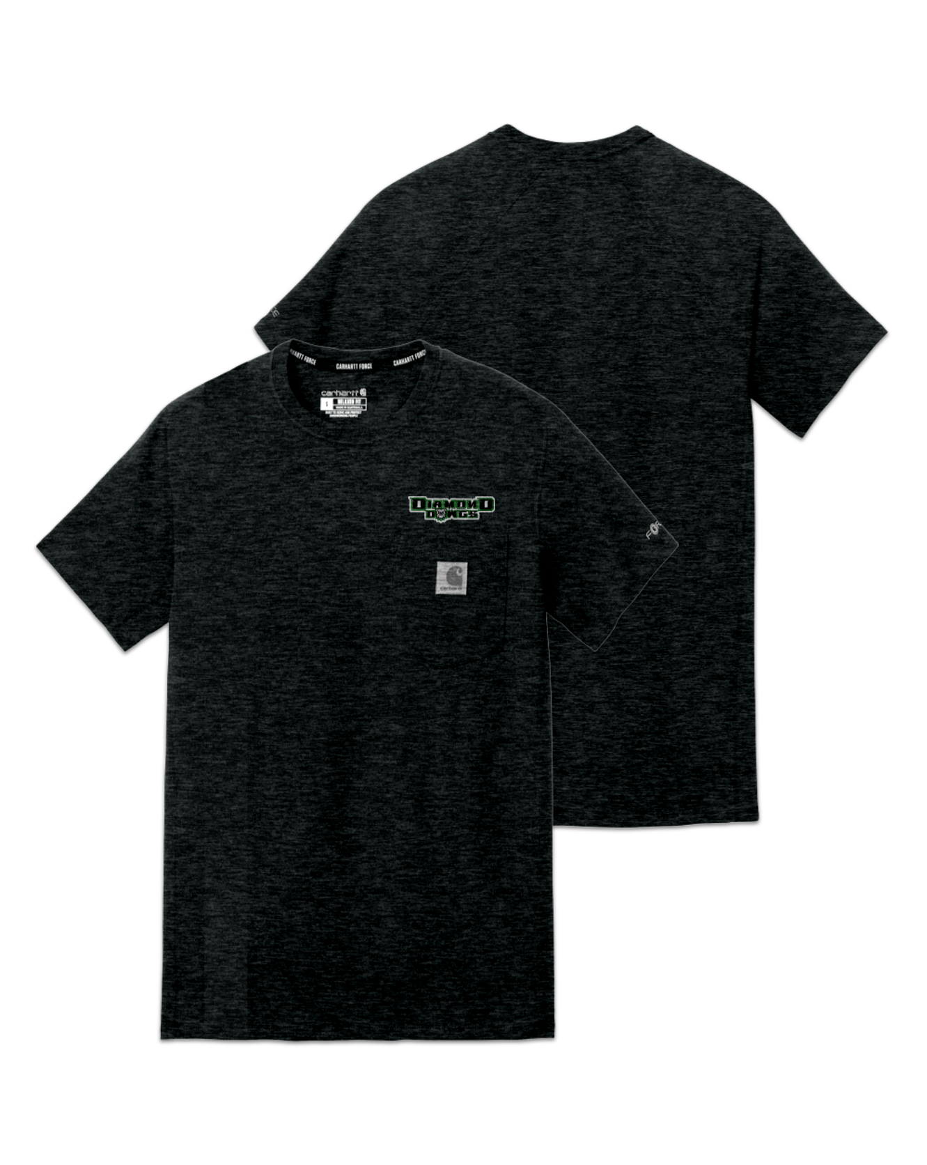 Rendered product preview, stack