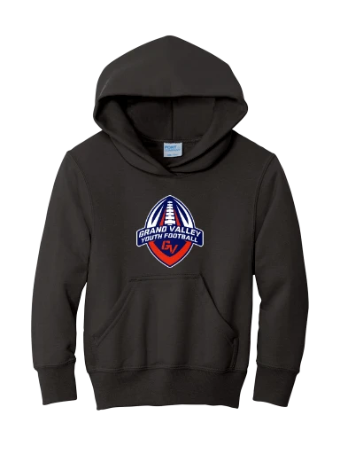 Youth Core Fleece Pullover Hooded Sweatshirt preview, front