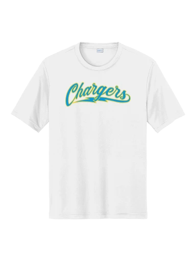 GVYF Chargers PosiCharge Competitor Tee preview, front
