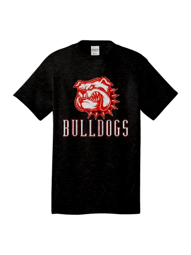 GVYF Bulldogs Core Cotton Tee preview, front