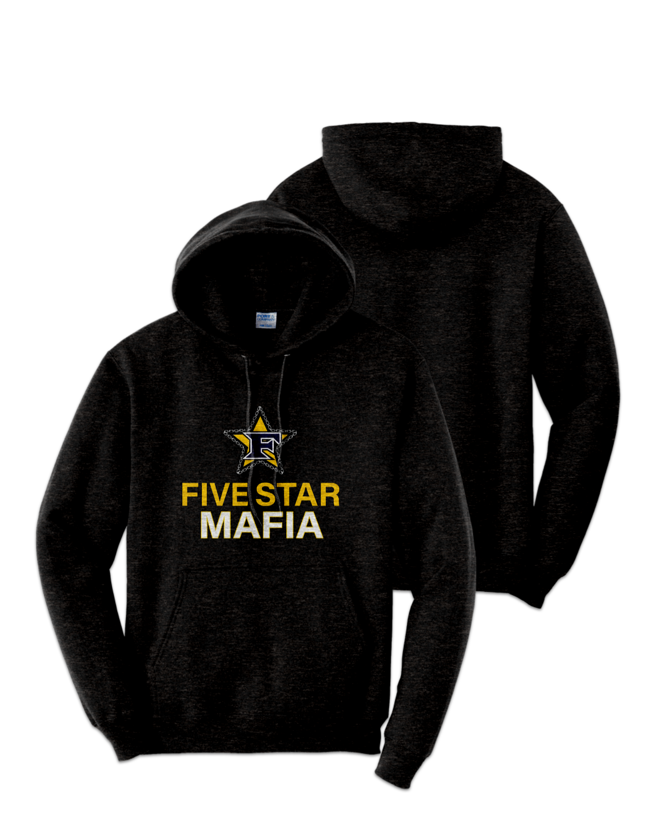 Rendered product preview, stack