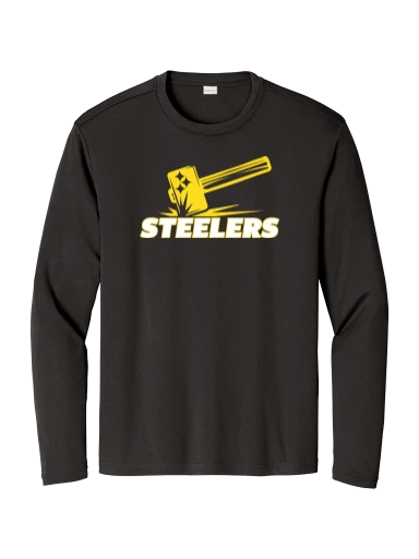 GVYF Steelers Long Sleeve PosiCharge Competitor Tee preview, front