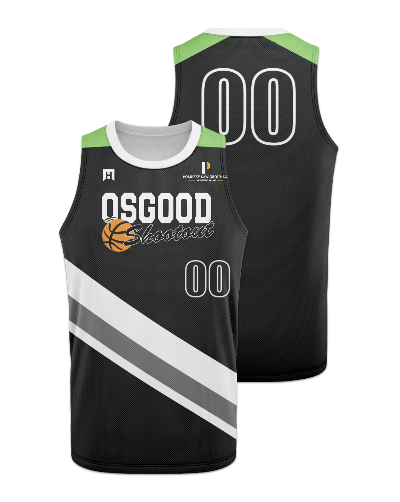 Rendered product preview, stack