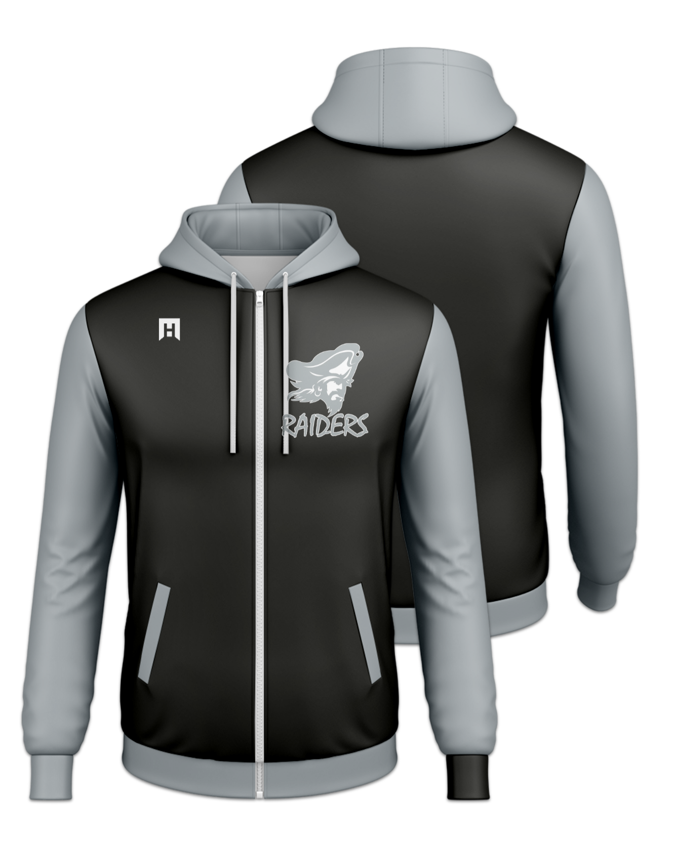 Rendered product preview, stack