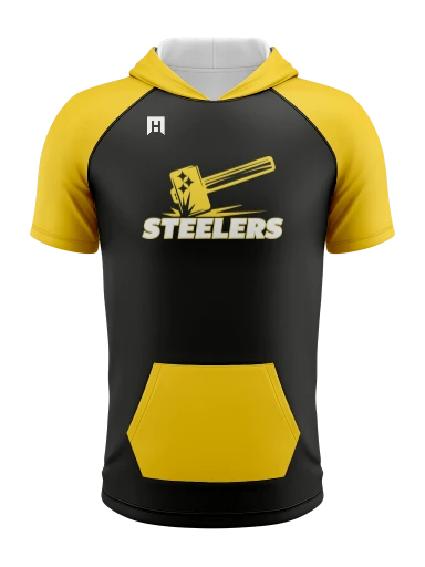 Personalized Men's Lightweight Core Short Sleeve Hoodie preview, front