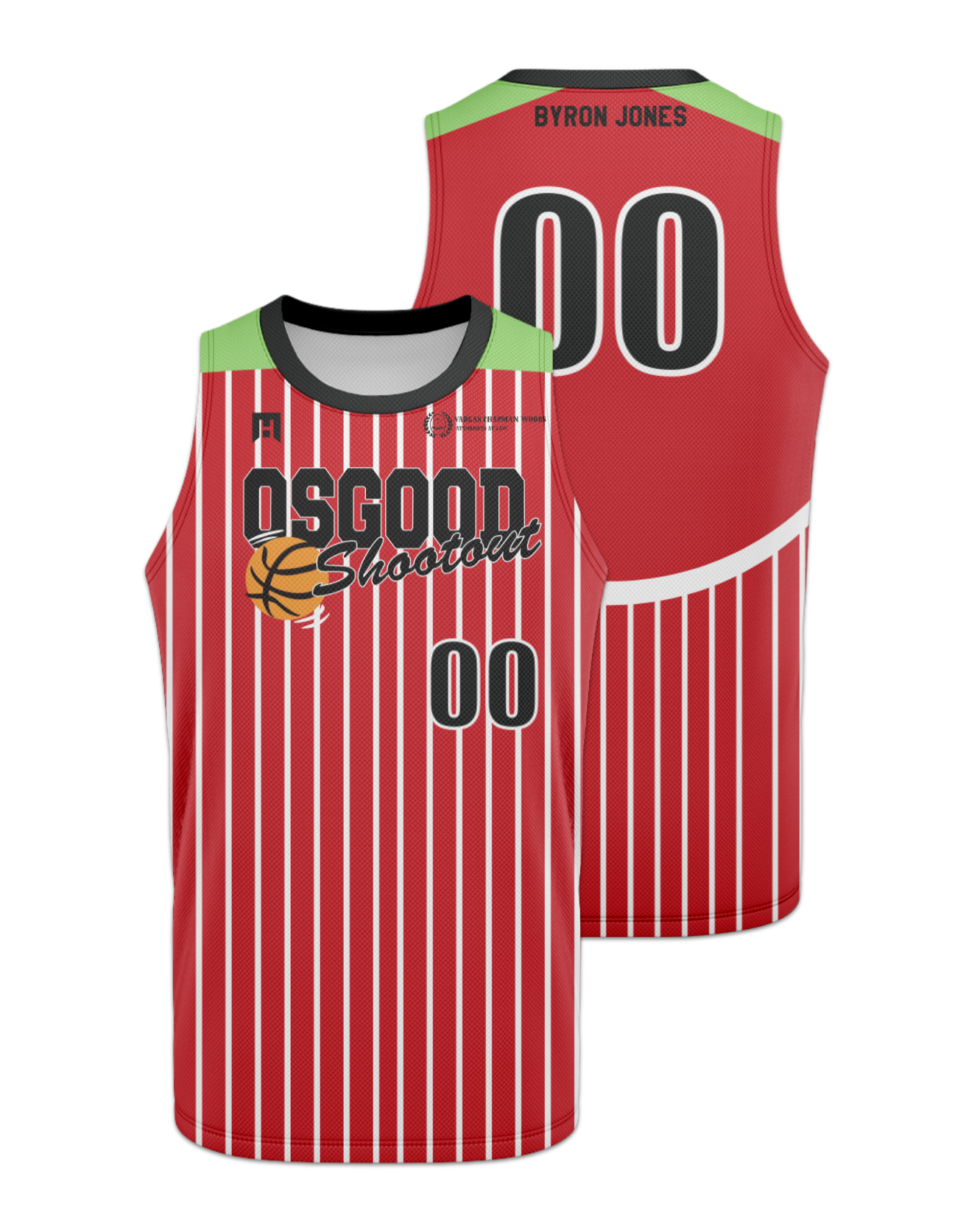 Rendered product preview, stack