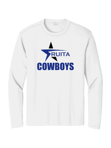GVYF Cowboys Long Sleeve PosiCharge Competitor Tee preview, front