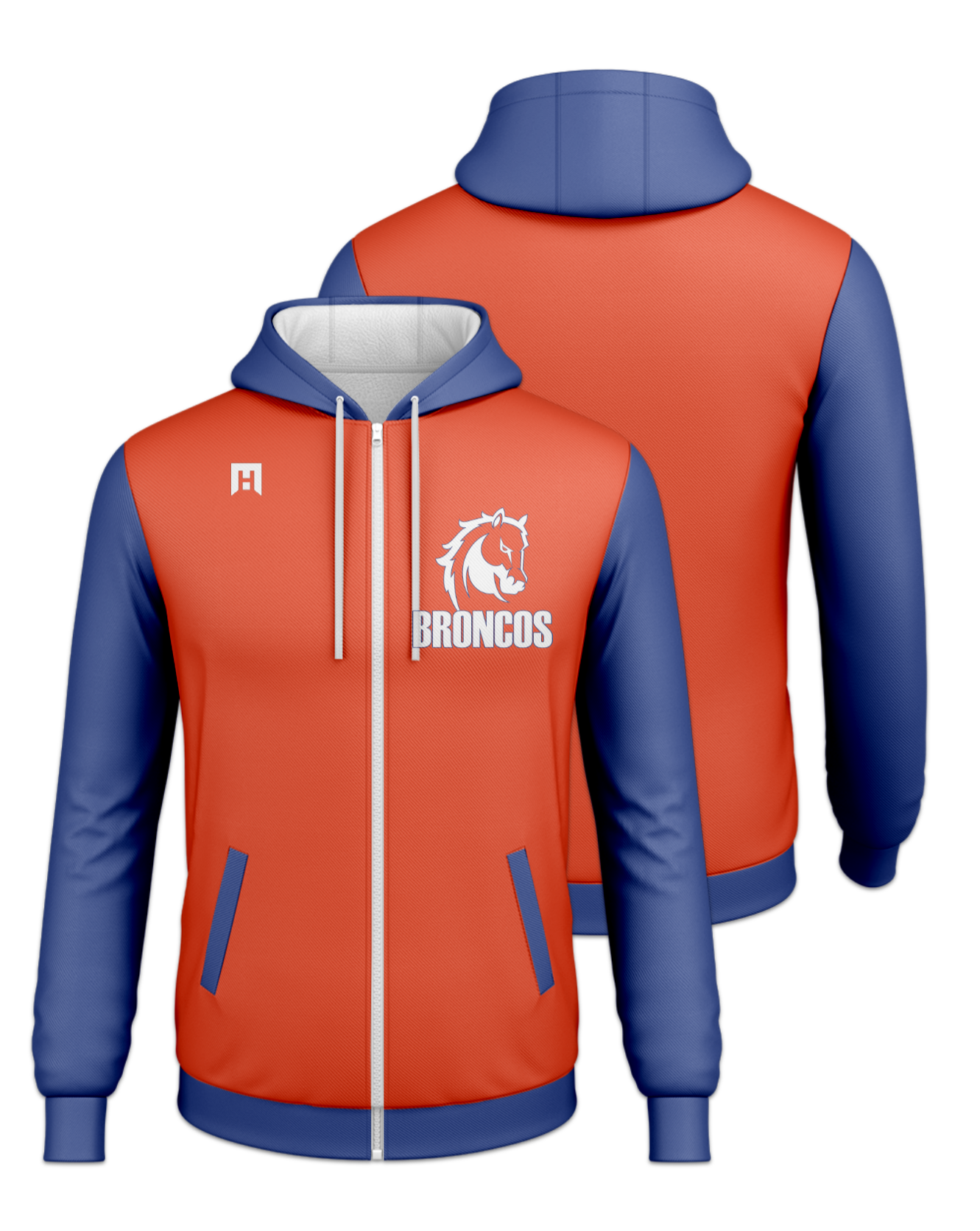 Rendered product preview, stack