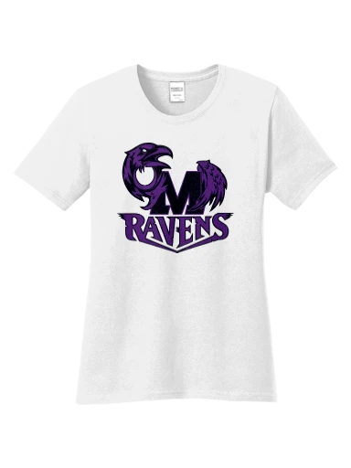 GVYF Ravens Women's Core Cotton Tee preview, front