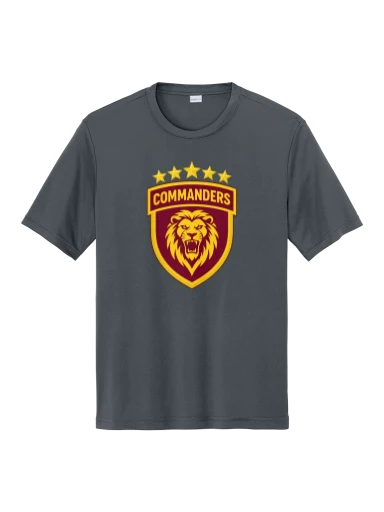 GVYF Commanders PosiCharge Competitor Tee preview, front