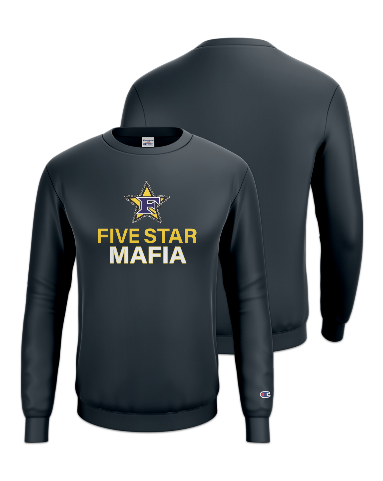 Rendered product preview, stack