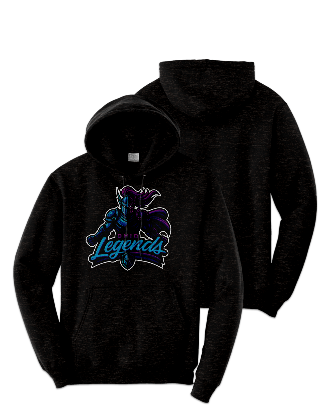 Rendered product preview, stack