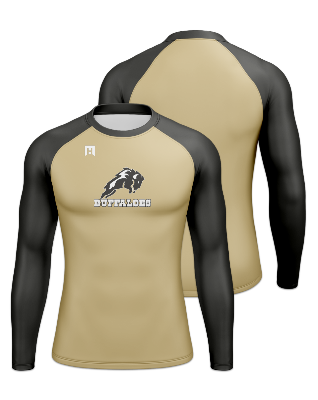 Rendered product preview, stack
