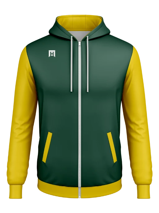 Hooded Soft Shell Full Zip Jacket