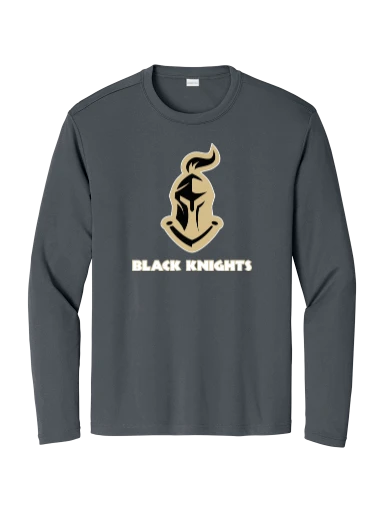 GVYF Black Knights Long Sleeve PosiCharge Competitor Tee preview, front
