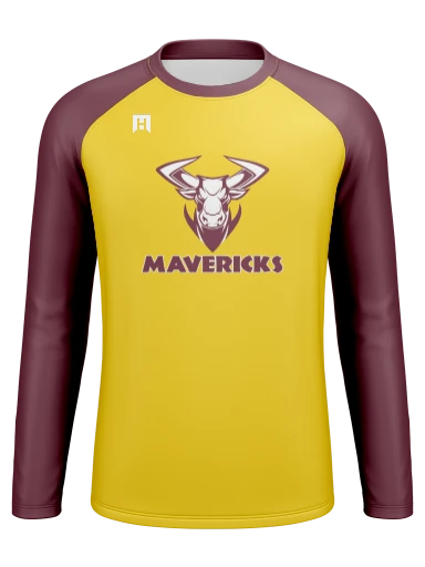 Personalized Men's Core LS Multisport Jersey preview, front