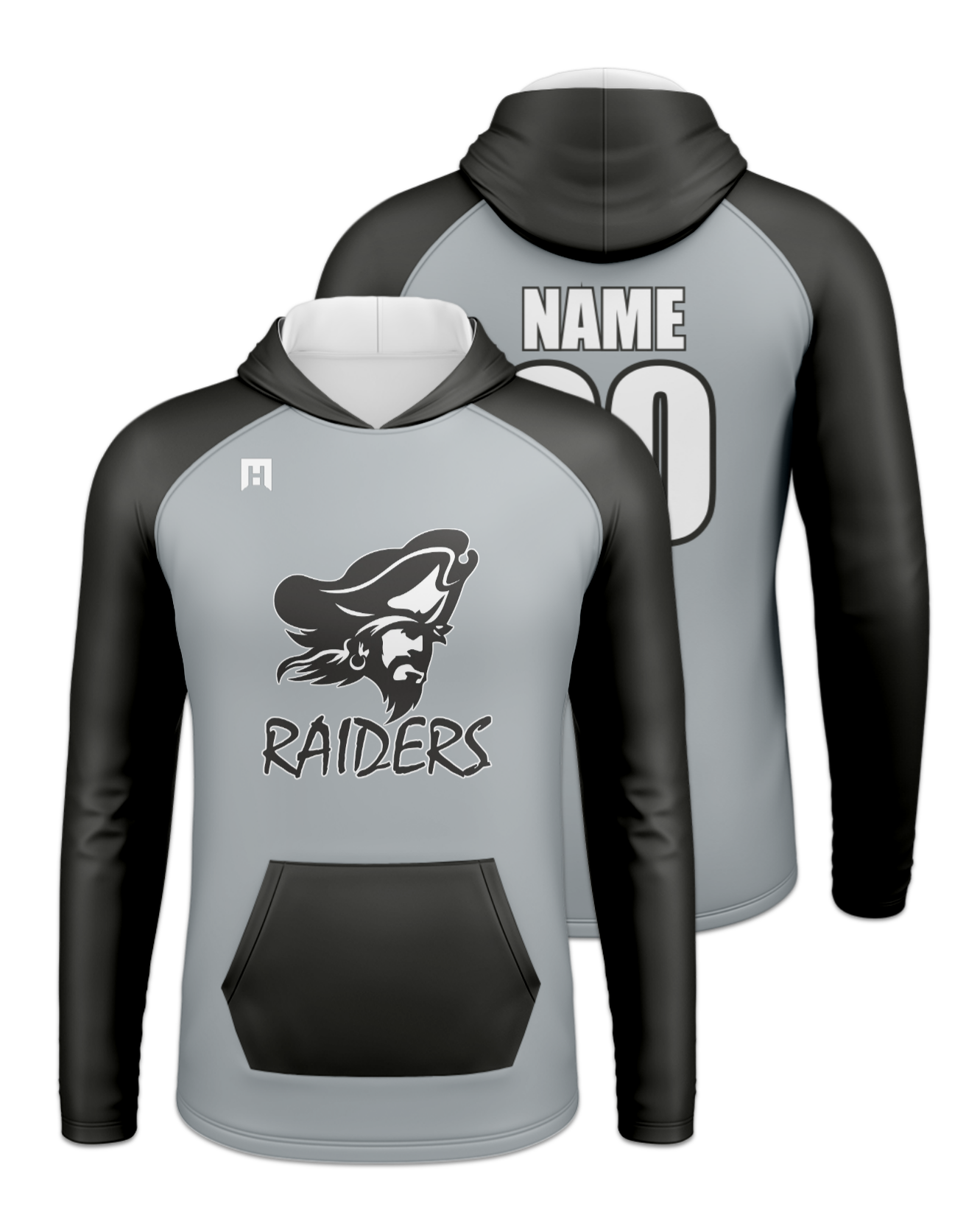 Rendered product preview, stack