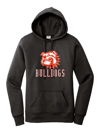 GVYF Bulldogs Women's Core Fleece Pullover Hooded Sweatshirt preview, front
