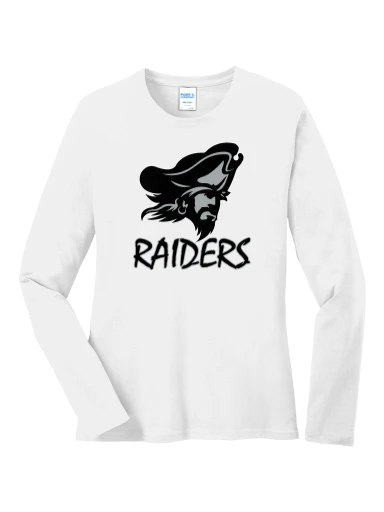 GVYF Raiders Women's Long Sleeve Core Cotton Tee preview, front